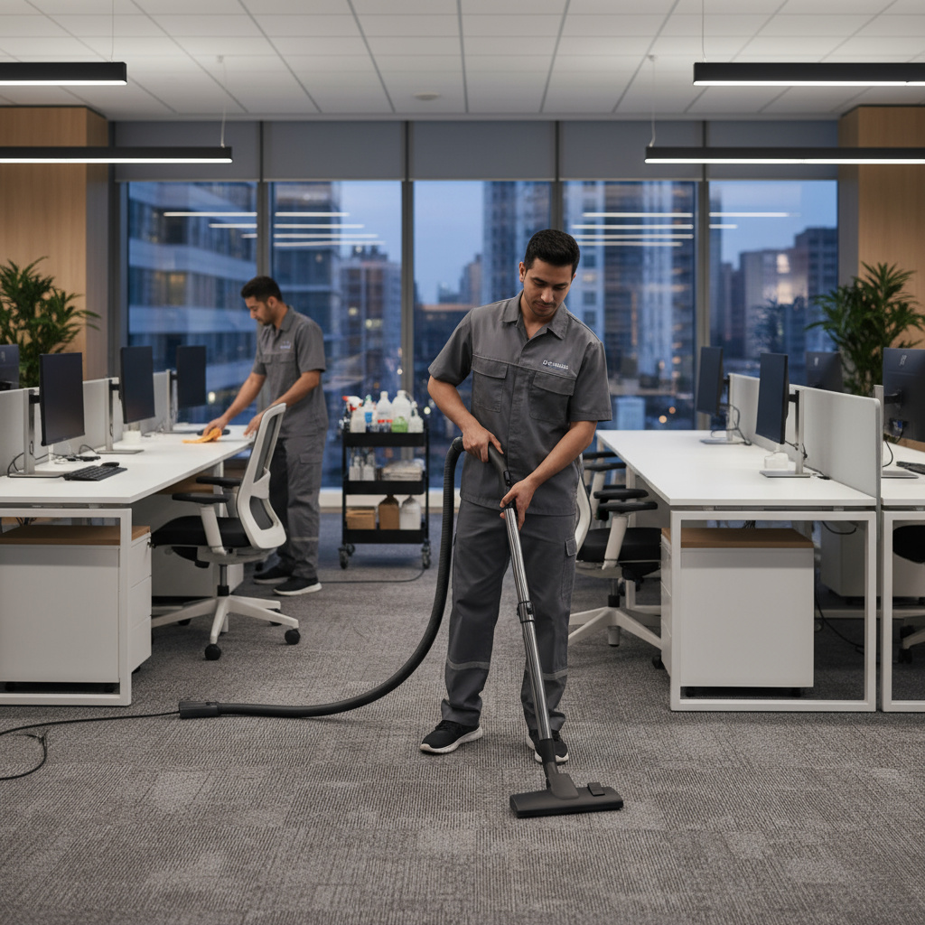 Gewerbliche Büro- und Ladenreinigung